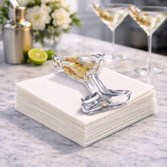 Acrylic Napkin Weight - Martini