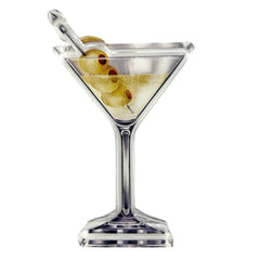 Acrylic Napkin Weight - Martini