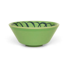 Amalfi - Stoneware Berry Bowl - Green