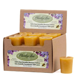 Beeswax Votive - Gold
