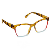 Birdie - Tokyo Tortoise Colorblock Readers by Peepers