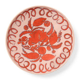 Amalfi - Stoneware Pasta Bowl - Pink