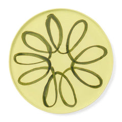 Amalfi - Stoneware Service Charger Plate - Lime