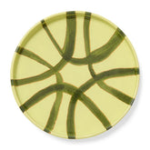 Amalfi - Stoneware Appetizer Plate - Lime