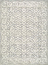 Aram Machine Woven Rug - Grey