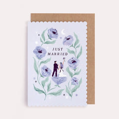 Botanical Wedding Card | Newlyweds Wedding