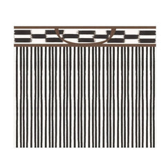 Boho Stripe Black/Brown Gift Bag