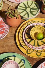 Amalfi - Stoneware Cereal Bowl - Pink
