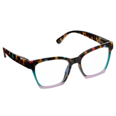 Birdie - Peepfetti Tortoise Colorblock Readers by Peepers