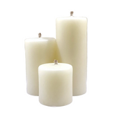 Beeswax Pillar Candle - Ivory