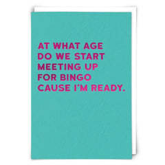 At What Age Do We Start Card