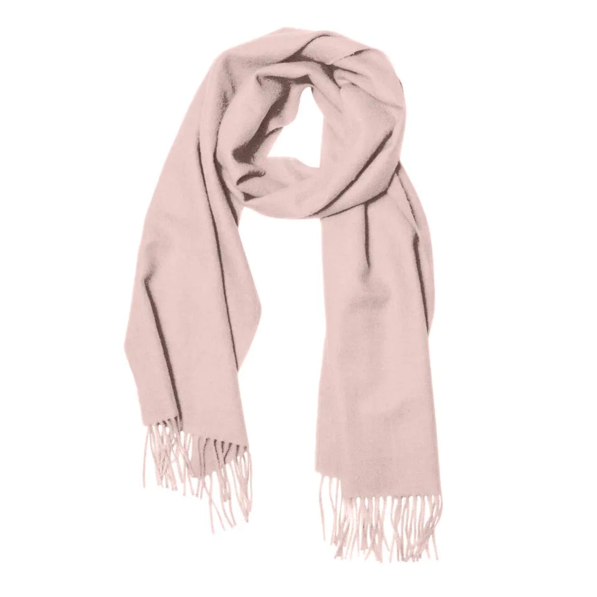 Baby Alpaca Scarf - Blush Pink