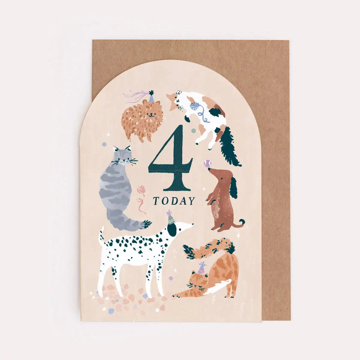 Age 4 Birthday Card