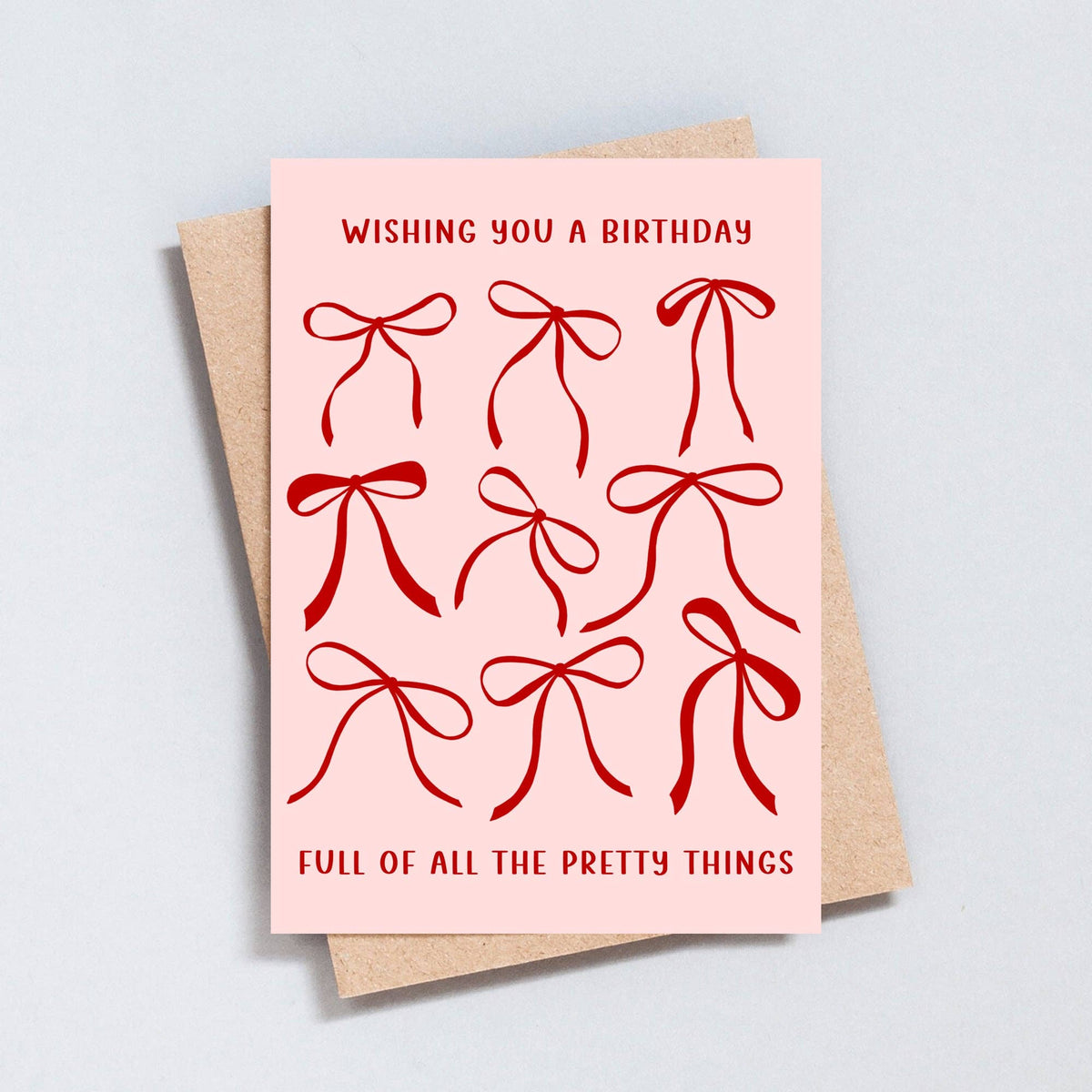All The Pretty Things Birthday Card