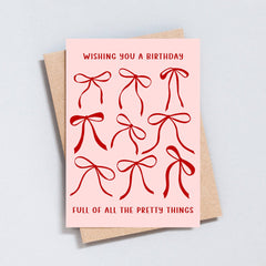 All The Pretty Things Birthday Card