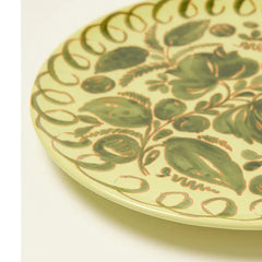 Amalfi - Stoneware Dinner Plate - Lime