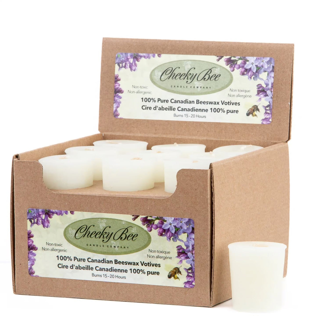 Beeswax Votive - Ivory