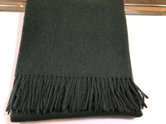 Alpaca & Wool Throw Alpina Forest Green