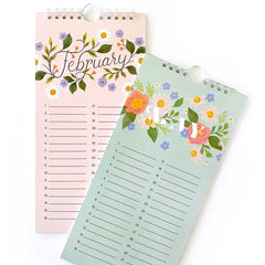 12 Month Perpetual Calendar Planner