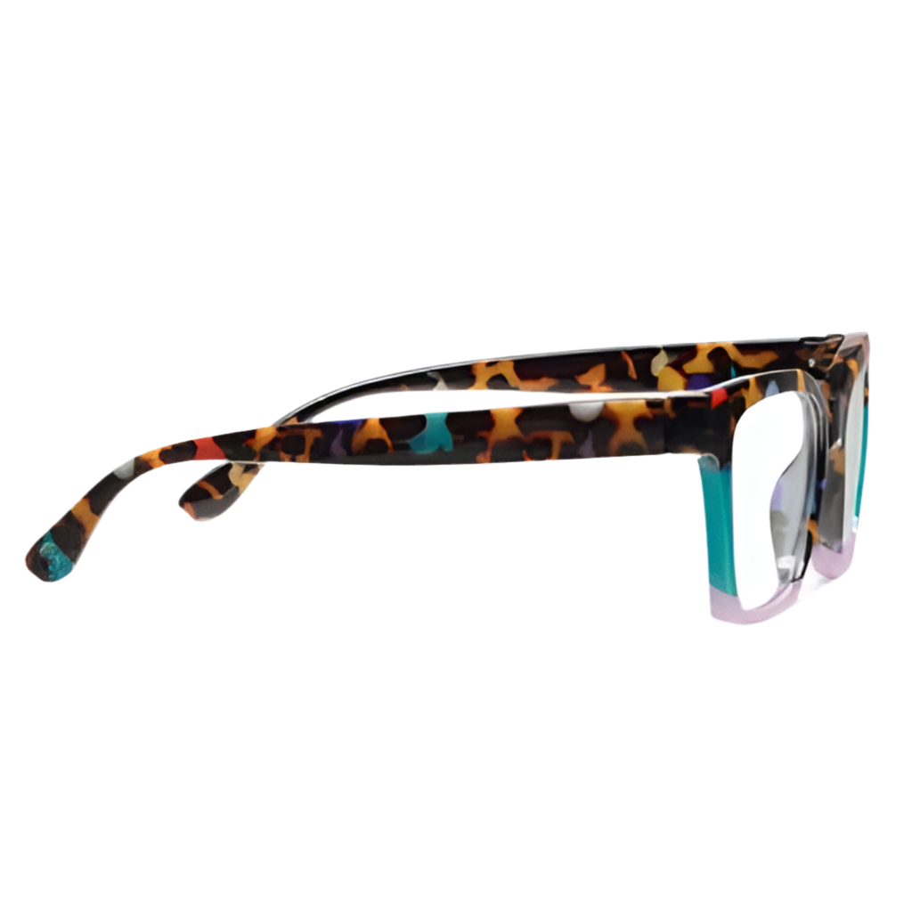 Birdie - Peepfetti Tortoise Colorblock Readers by Peepers