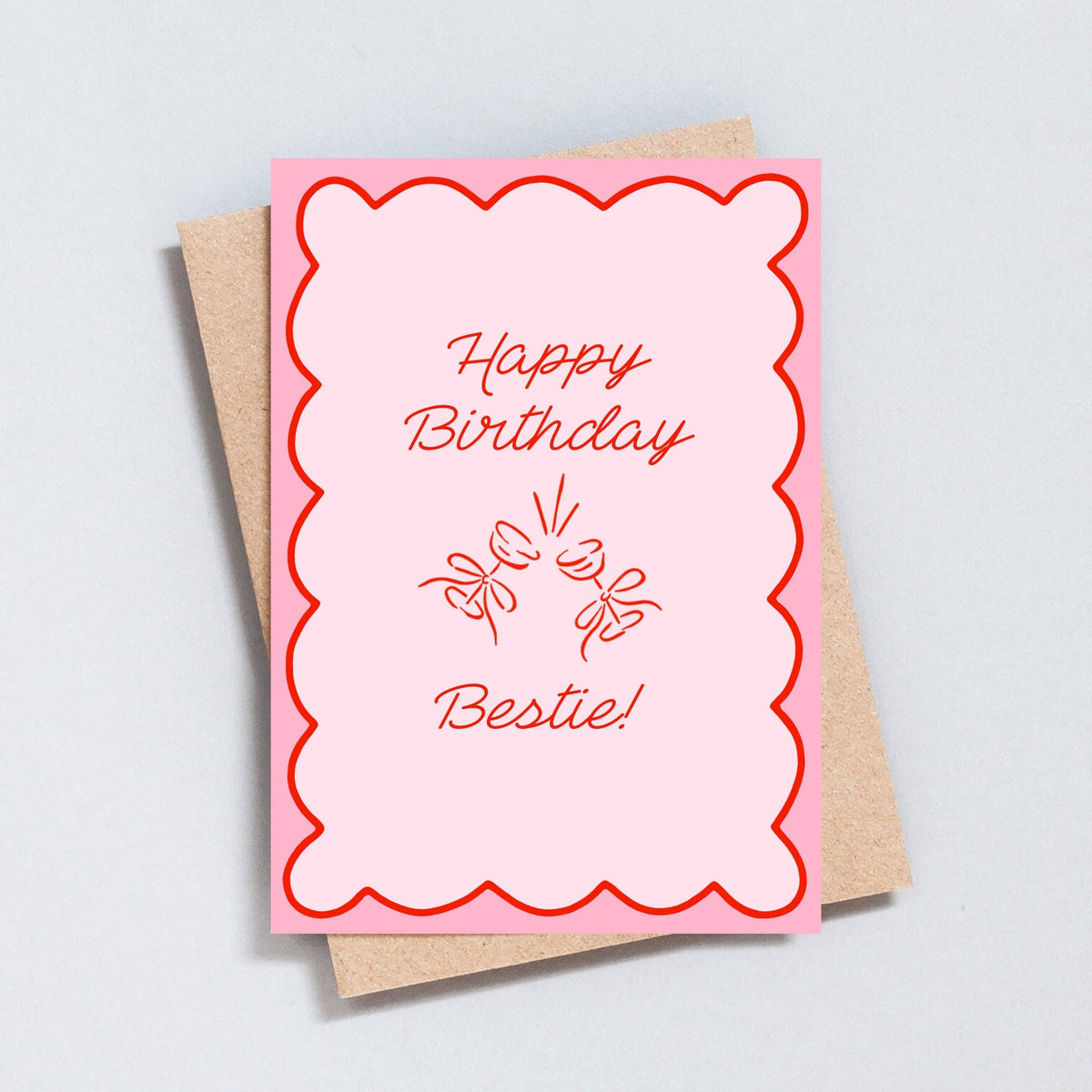 Bestie Birthday Card