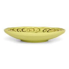 Amalfi - Stoneware Dessert Plate - Lime