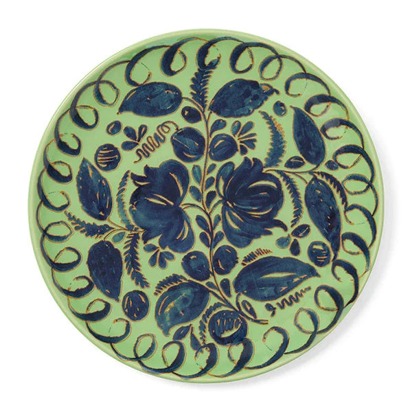 Amalfi - Stoneware Dinner Plate - Green