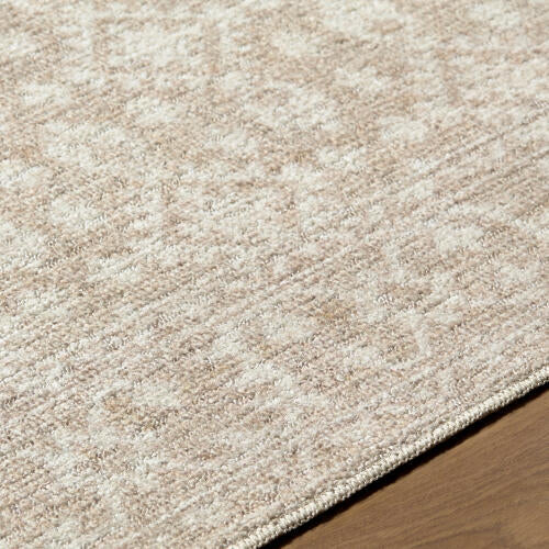 Aram Machine Woven Rug - Tan