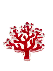 Acrylic Napkin Weight - Coral
