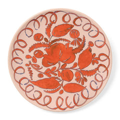 Amalfi - Stoneware Dessert Plate - Pink