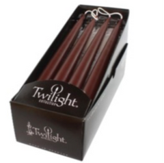 Candle - Taper 12" Dark Brown