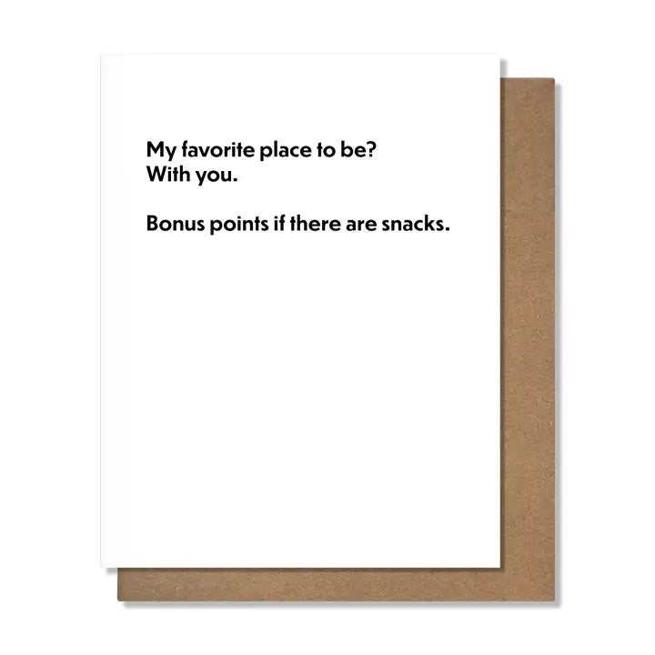 Bonus Points - Friendship Card