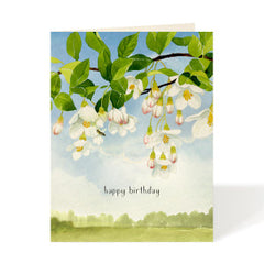 Birthday Snowbells Card