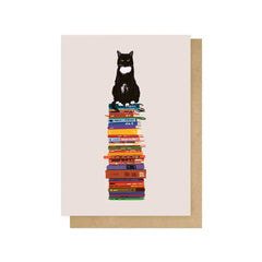 Book Cat Card