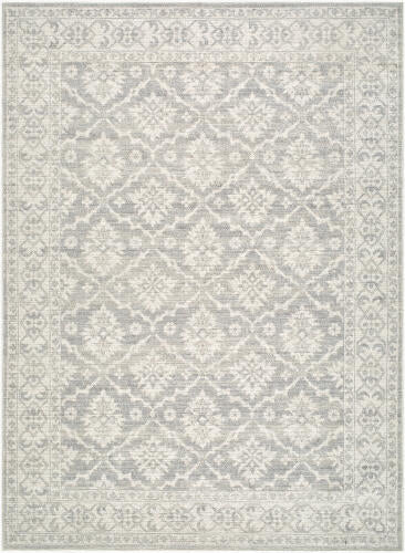 Aram Machine Woven Rug - Grey