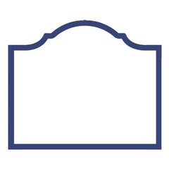 Arch Die-Cut Place Cards in Navy