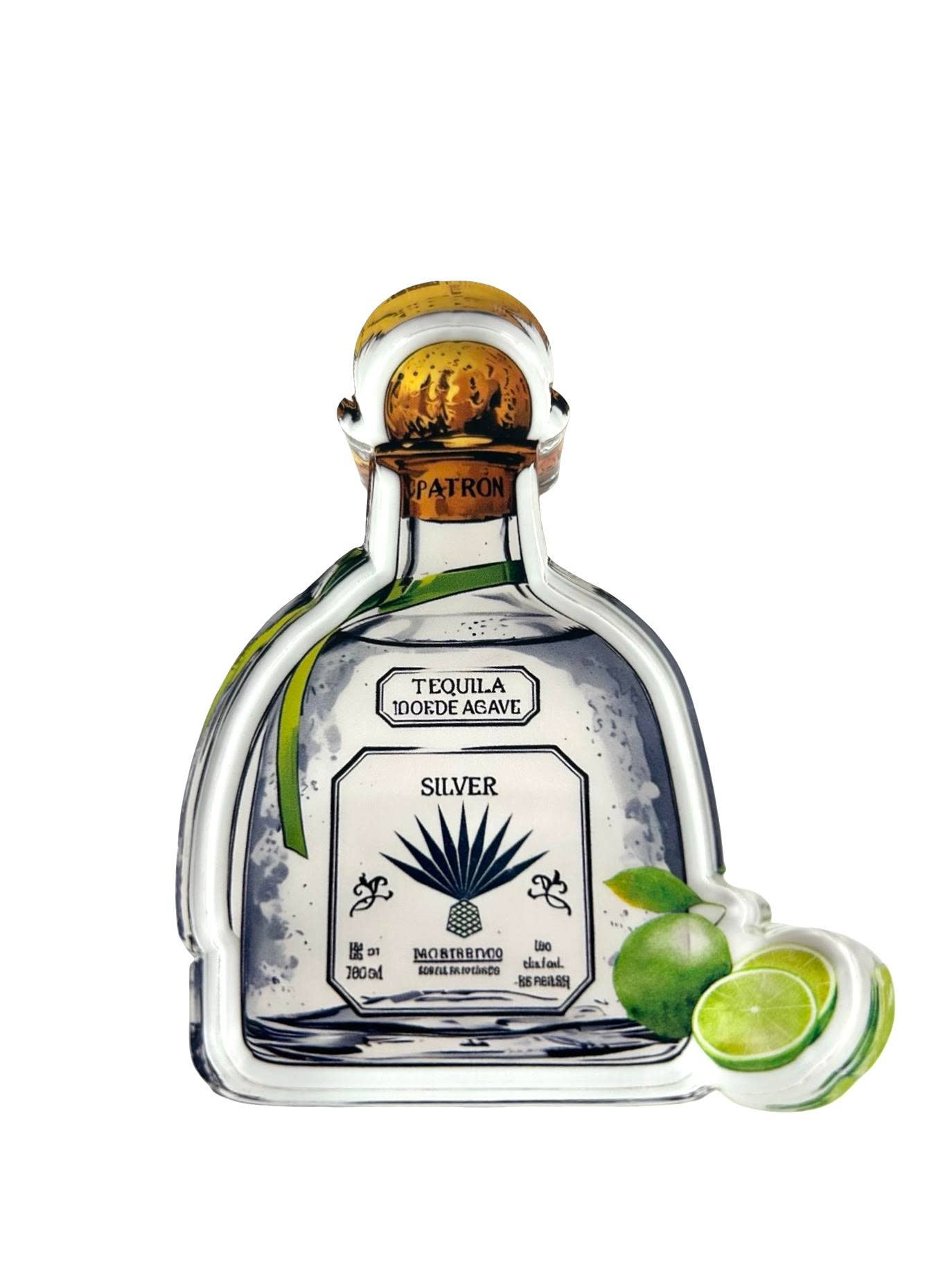 Acrylic Napkin Weight - Lime Cocktail