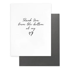 Bottom of My Heart Greeting Card