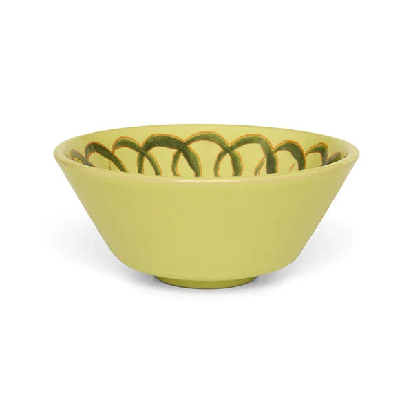 Amalfi - Stoneware Berry Bowl - Lime