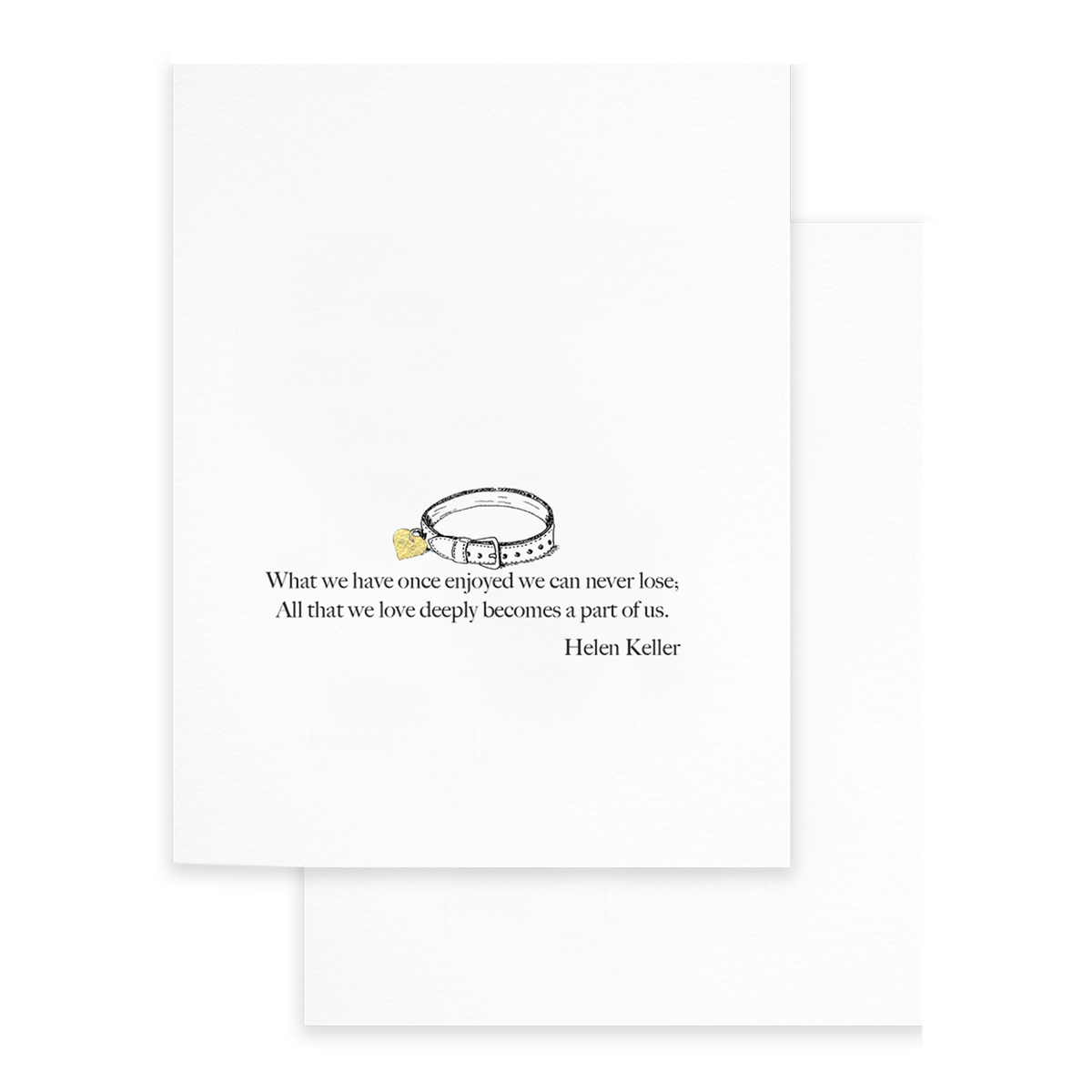 All That We Love Deeply Greeting Card