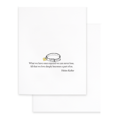 All That We Love Deeply Greeting Card