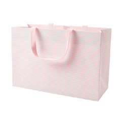 Blush Mini Stripe Gift Bags