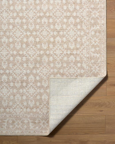 Aram Machine Woven Rug - Tan