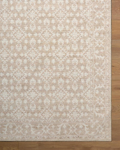 Aram Machine Woven Rug - Tan