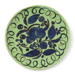 Amalfi - Stoneware Dessert Plate - Green