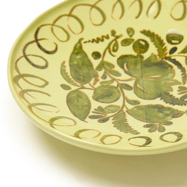 Amalfi - Stoneware Pasta Bowl - Lime