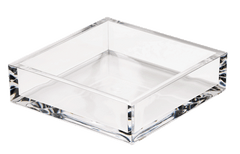 Acrylic Luncheon Napkin Holder in Clear