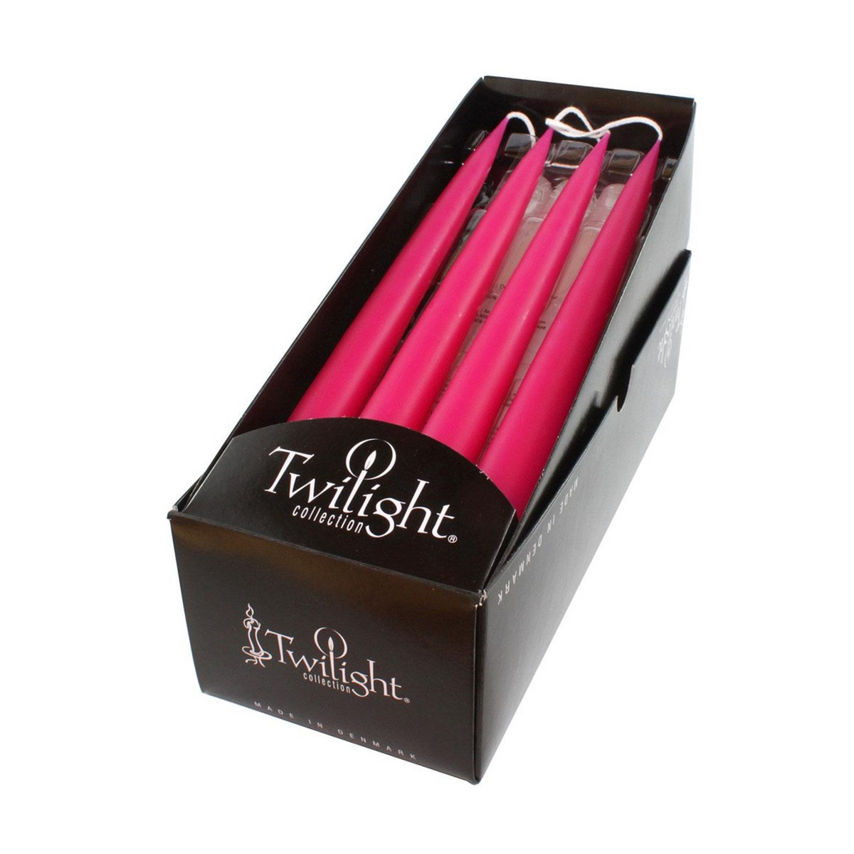 Candle - Taper 12" Light Cherise