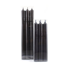 Candles Set of 6 Black