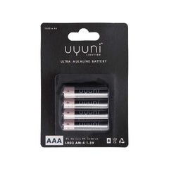 AAA Battery, 1,5V, 1000mAh, 4-pack